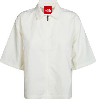 The North Face T-Shirt Box Nylon - Dames - Fitness - Wit - S - Nylon - Fitness