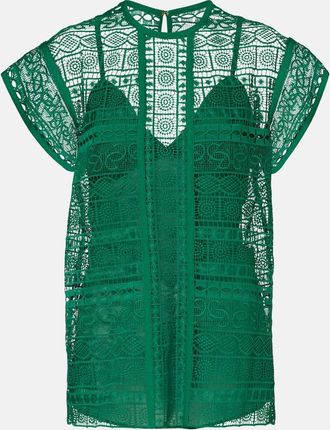 Elie Saab Top in macramé