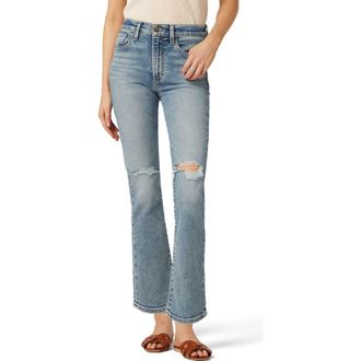 Joe's The Callie Ripped Crop Bootcut Jeans in High Standards Des at Nordstrom Rack, Size 25