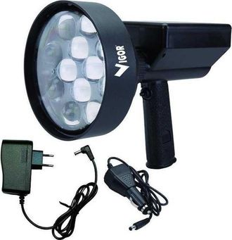 Vigor Faro Vigor Led Recargable De Censo Nocturno 36 Vatios
