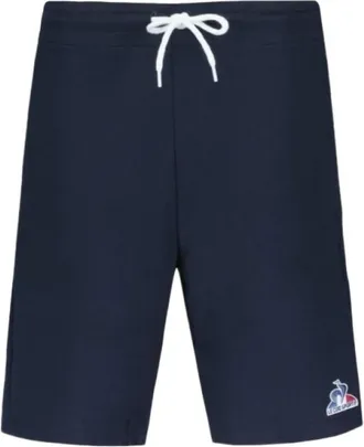 Le Coq Sportif Uomo, Pantaloncini, Blu, XL, new