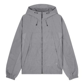 New Balance Uni 740 Shifted Woven Jacket Asia Sizing Gray NBNAG21303-15
