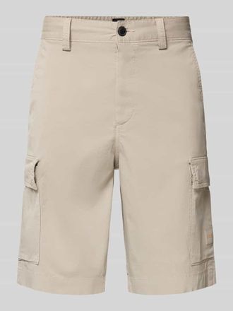 Boss Orange by Hugo Boss BOSS Orange Relaxed Fit Cargoshorts aus Baumwoll-Mix Modell SISLA in Hellgrau, Gr&ouml;&szlig;e 31
