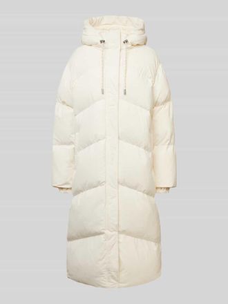 Boss Orange by Hugo Boss BOSS Orange Steppmantel mit Kapuze Modell PARETTO in Offwhite, Gr&ouml;&szlig;e 42