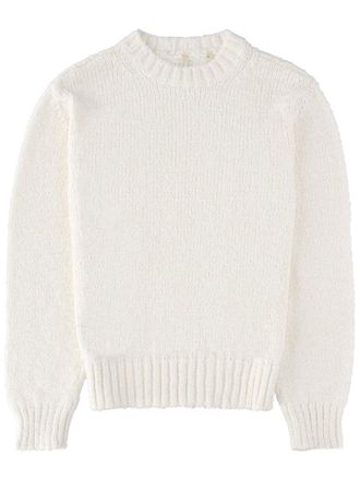 Sunflower Frederik Slightly Cropped Textured Cotton Sweater