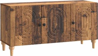 vidaXL Mueble De Tv 99 X 34,5 X 50 Cm Madera Envejecida Vidaxl