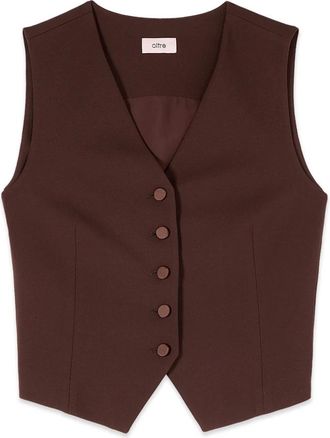 Oltre Mujer, Chaquetas, Marr&oacute;n, Talla: XS