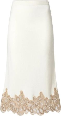 Fabiana Filippi Rokken, Dames, Wit, S, Maxi Skirts