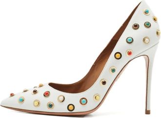 Aquazzura Pumps con decorazione - Bianco