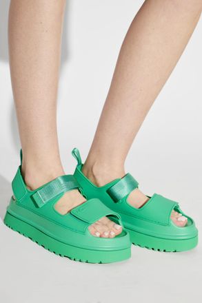 UGG Platform Sandals GOLDENGLOW, Womens, Green