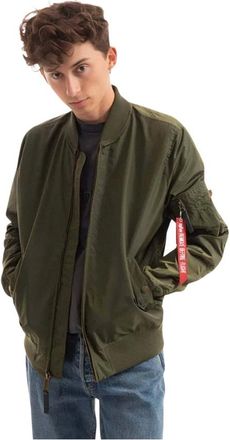 Alpha Industries Uomo, Giacche, Verde, L, new