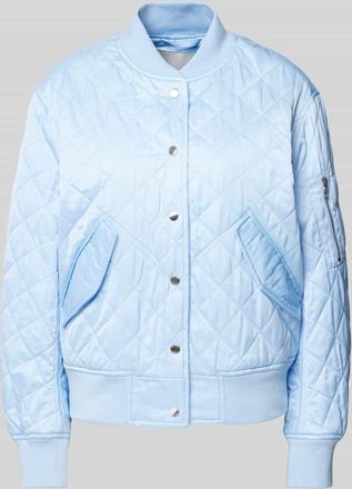 IQ Studio Steppjacke mit Stehkragen in Hellblau, Gr&ouml;&szlig;e 34