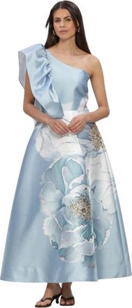 Kudibal Copenhagen Flornette Gown - Dames - Avondkleed - Blauw - S - Kleedjes
