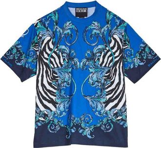 Versace Jeans Couture Baroque zebra t-shirt