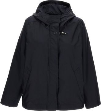 Fay Water-Repellent Technical Poplin Short Parka