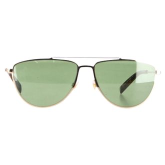 Givenchy Pre-owned Womens GV7189 58mm Aviator Sunglasses In Green Metal - One Size