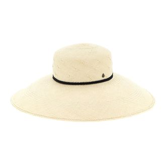 Maison Michel Rena Hat - unisex - Maison Michel - Accessories - Beige - S - Accessories