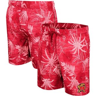 Colosseum Mens Colosseum Red Maryland Terrapins What Else is New Swim Shorts at Nordstrom, Size Large