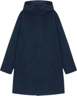 Nn.07 Waterdichte Parka met Primaloft Voering - Heren - Regenjassen - Blauw - L - Polyester - Jassen