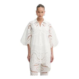 Charo Ruiz Ibiza Mujer, Blusas y Camisas, Blanco, Talla: S