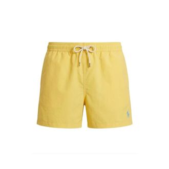 Polo Ralph Lauren Beachwear, male, Yellow, Size: 2XL Classic-Fit Swim Short