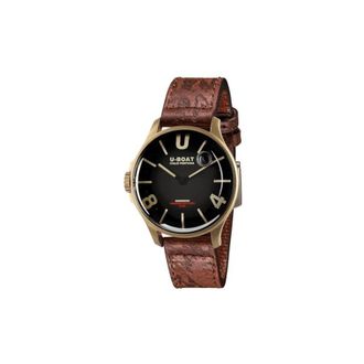 U-Boat Darkmoon Quartz Black Dial Mens Watch 9304