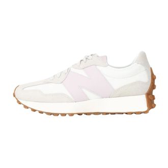 New Balance Sneakers, female, Multicolor, Size: 7 1/2 US Retro Style White Pink Sneakers