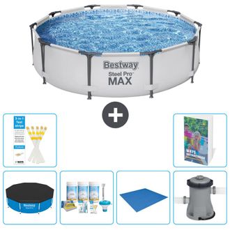 Bestway Piscina Bestway Steel Pro Max Redonda - 305x76 Cm - 7-piezas S77