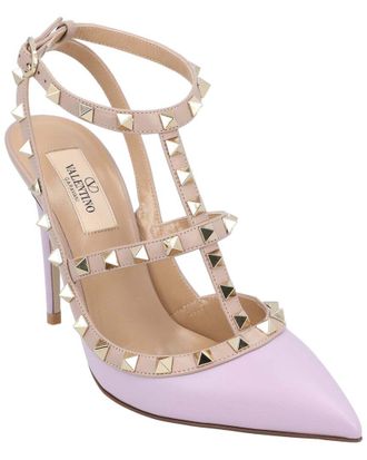 Valentino Womens Calfskin Leather Rockstud Pump, Never Worn (Authentic Pre- Loved)