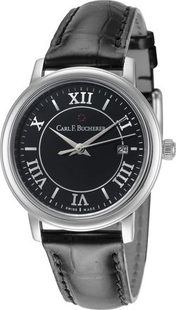 Bucherer Womens Adamavi 28mm Black Quartz Watch