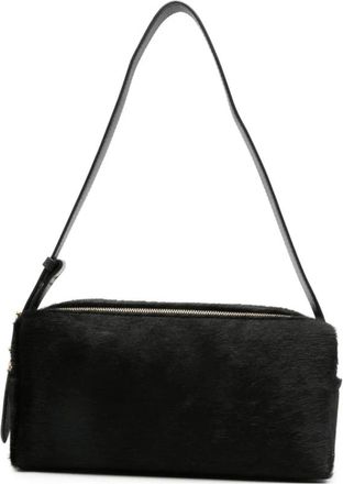 Elleme Elleme, Tassen, Dames, Zwart, ONE Size, Leer, Trousse Calf Pony
