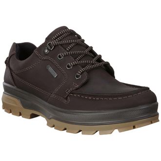 Ecco Ecco Rugged Track Joiner GTX Leather Mens Lace Up Shoes - Mocha - Size:UK 10.5-11