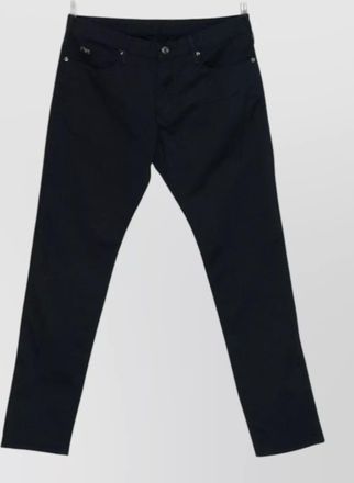 Emporio Armani cotton denim jeans trousers belt loops