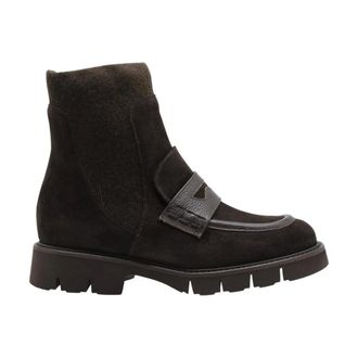 Luca Grossi Poros Enkellaars - Dames - Schoenen - Bruin - Maat: 38 EU