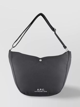 A.P.C. adjustable strap unlined diary bag