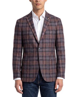 Corneliani CC Collection Linen-Blend Blazer