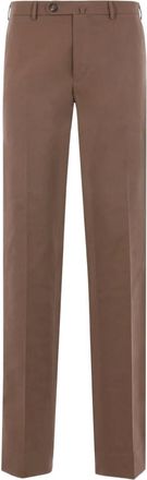 Incotex Pantaloni con bottoni - Marrone