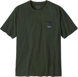 Patagonia Regenerative Cotton Lightweight Pocket Tee T-Shirt für Herren | oliv