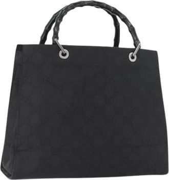 Gucci Pre-owned Handbags, female, Black, Size: ONE SIZE Pre-owned Hand Bag
