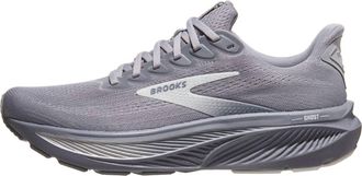 Brooks Mens Ghost 17 Sneaker In Primer Gray/oyster Mushroom
