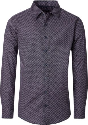 Casamoda casual overhemd Casa Moda Casual Fit paars