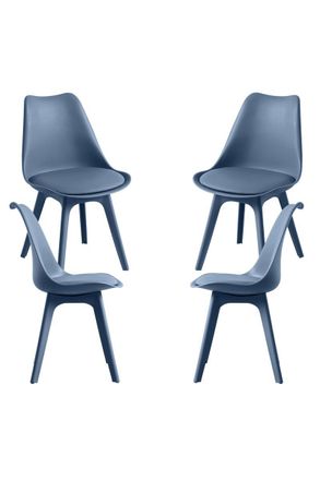 Regalos Miguel Packs Sillas Comedor - Pack 4 Sillas Synk Suprym - Azul Petr&oacute;leo