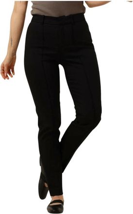 Drykorn Chino Broek - Dames - Slim Fit Broeken - Zwart - W26 L34 - Katoen - Broeken