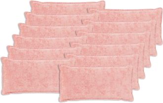 vidaXL Funda De Almohada 12 Uds. Houten Rosa 40 X 80 Cm Vidaxl