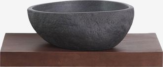 Sklum Conjunto De Mueble De Ba&ntilde;o Suspendido En Madera De Teca Venetian Sklum