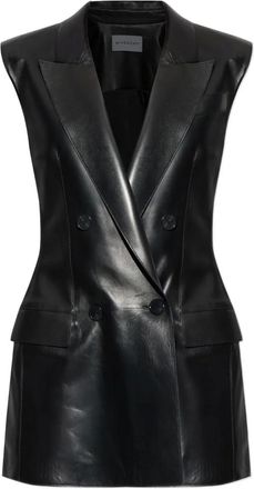 Givenchy Giacca doppiopetto smanicata - Nero