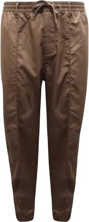 Emporio Armani Groene Broek 3R1Pf 5 1Nsez Model - Heren - Slim Fit Broeken - Bruin - XL - Broeken