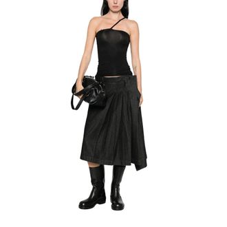 BASERANGE Mujer, Camisetas, Negro, Talla: S