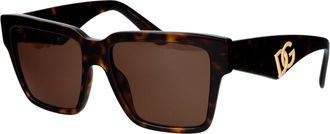 Dolce & Gabbana Womens Sunglasses 0dg4436 Havana Acetate