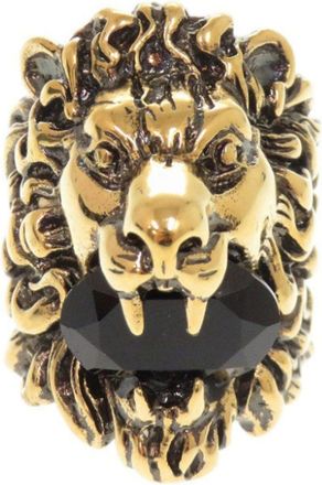 Gucci Gold Metal Band Ring (Pre-Owned)